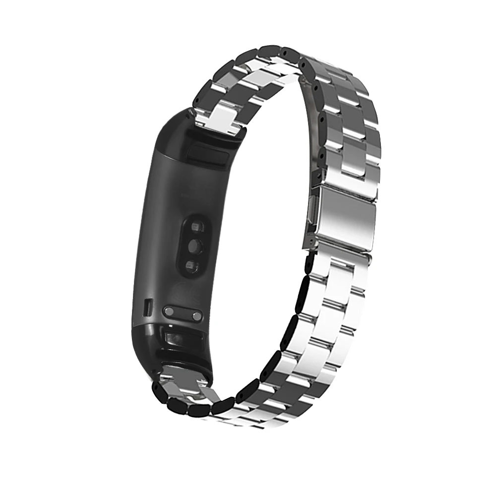 FIFATA металлический ремешок для Huawei Band 3 Безвинтовой браслет из нержавеющей стали