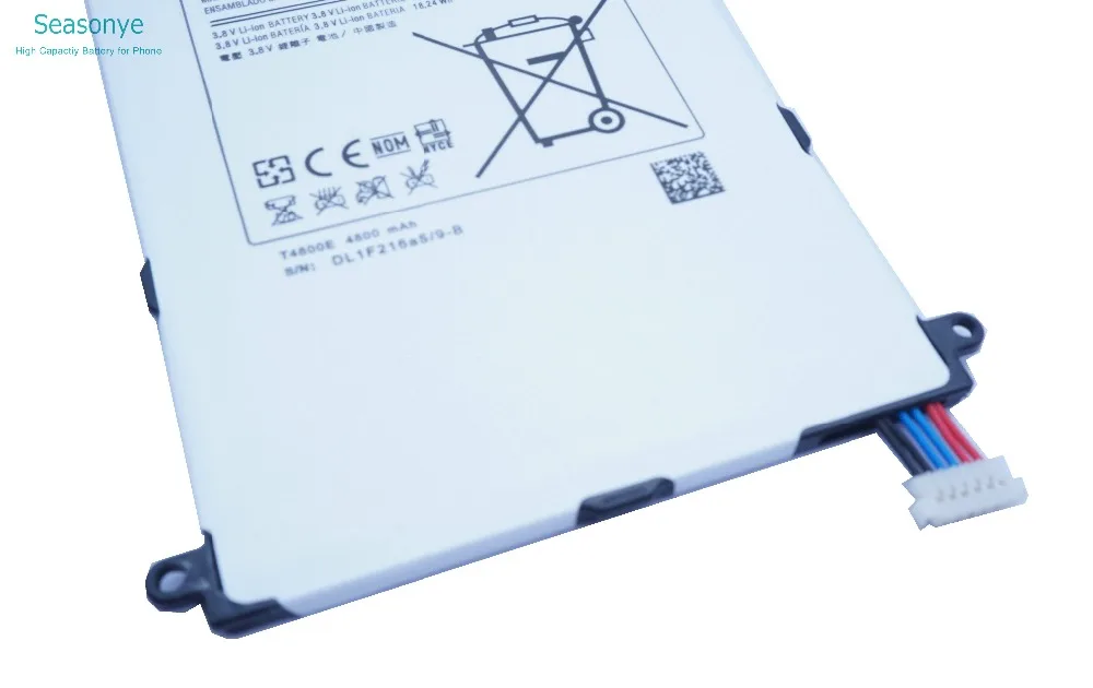 Seasonye 4800 мАч T4800E Tab запасная батарея для Samsung Galaxy Tablet Pro 8 4 дюймов &quotT320 T321 T325 SM T320 3