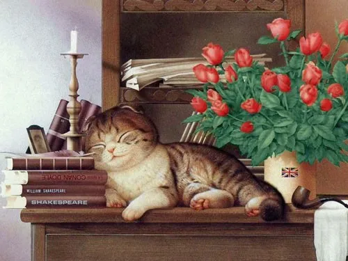 Diamond Painting Cat Landscape Pictures 5d Cross Stitch Rhinestone Crystal For Baby Room | Дом и сад