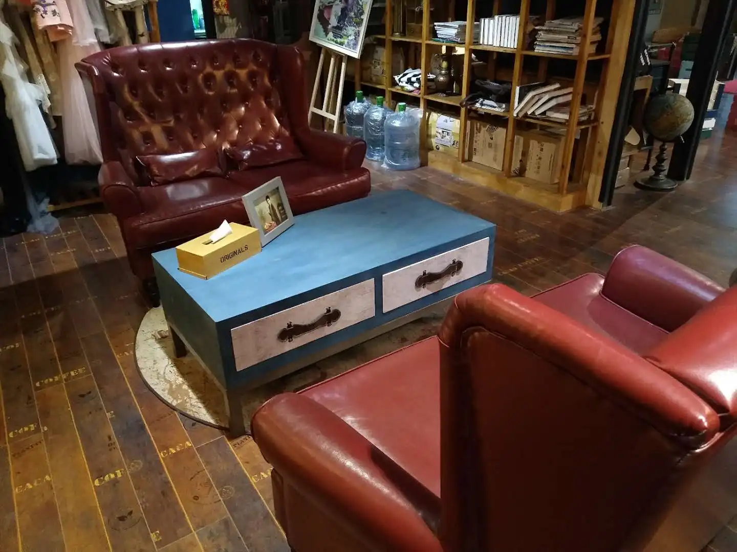 Модная мебель Louis в стиле ретро Индустриальный стол железная из цельной