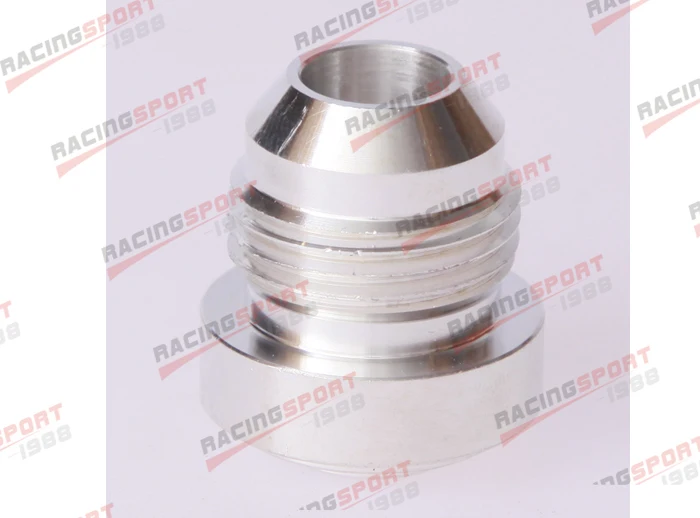 

-12AN 12AN AN-12 AN12 Male Aluminum Weld Plug Fitting Round Base