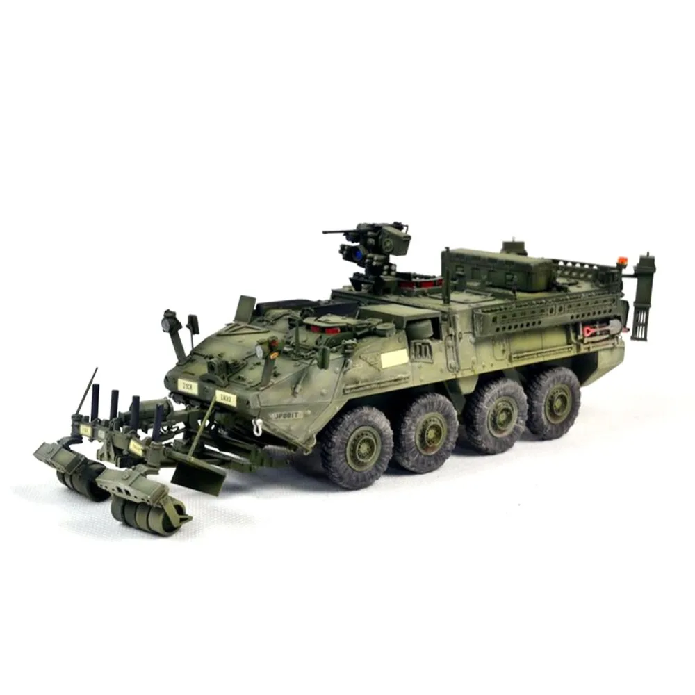OHS Trumpeter 01574 1/35 M1132 Stryker ESV инженерный отряд АВТОМОБИЛЬ w/LWMR Mine ролик/SOB AFV сборные