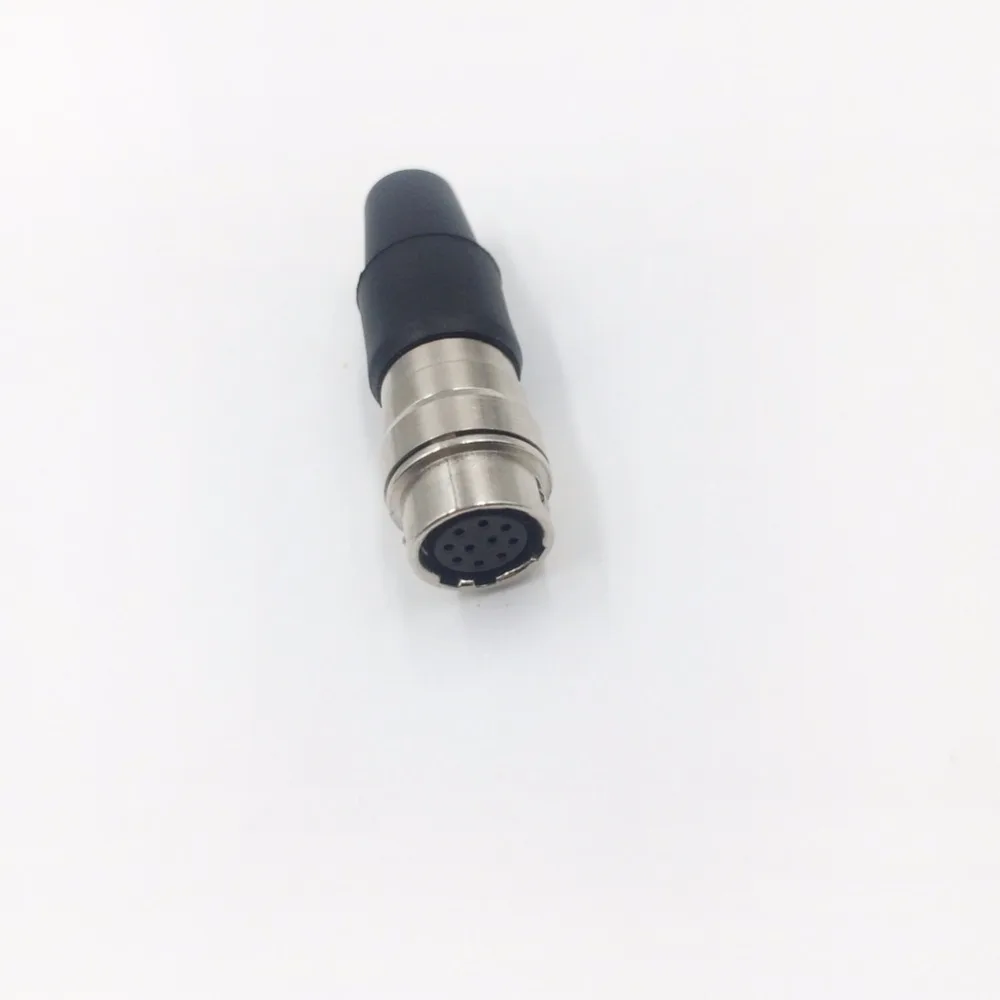 Hirose металлический круглый разъем 10 pin женский свободный HR10A-10J-10S для красной