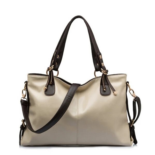 2015 Hot European American style Oil wax Genuine Leather Cowhide Women handbags Fashion Women shoulder bags +15 Colors