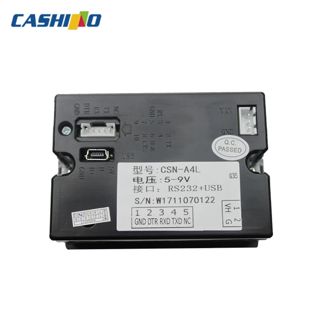 Мини-термопринтер Cashino 58 мм USB/RS232/TTL с креплением на панели | Компьютеры и офис