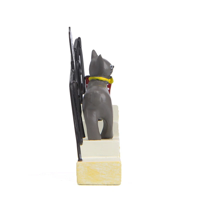 

1pcs Zakka Kawaii Cat Climb stairs Toys Model Figures Toys Craft Bonsai Tools Props Children Toy Ornaments Home Decor