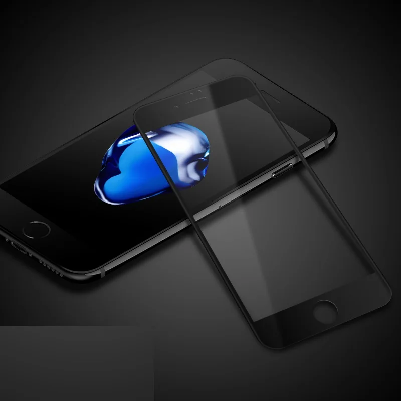 3D Волокна + edge закаленное стекло защиты глаз от излучения для Iphone 6 plus screen