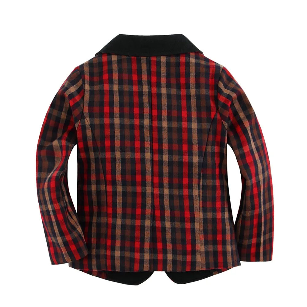 Новое поступление 100% г. тканый хлопковый блейзер для маленьких мальчиков с милой