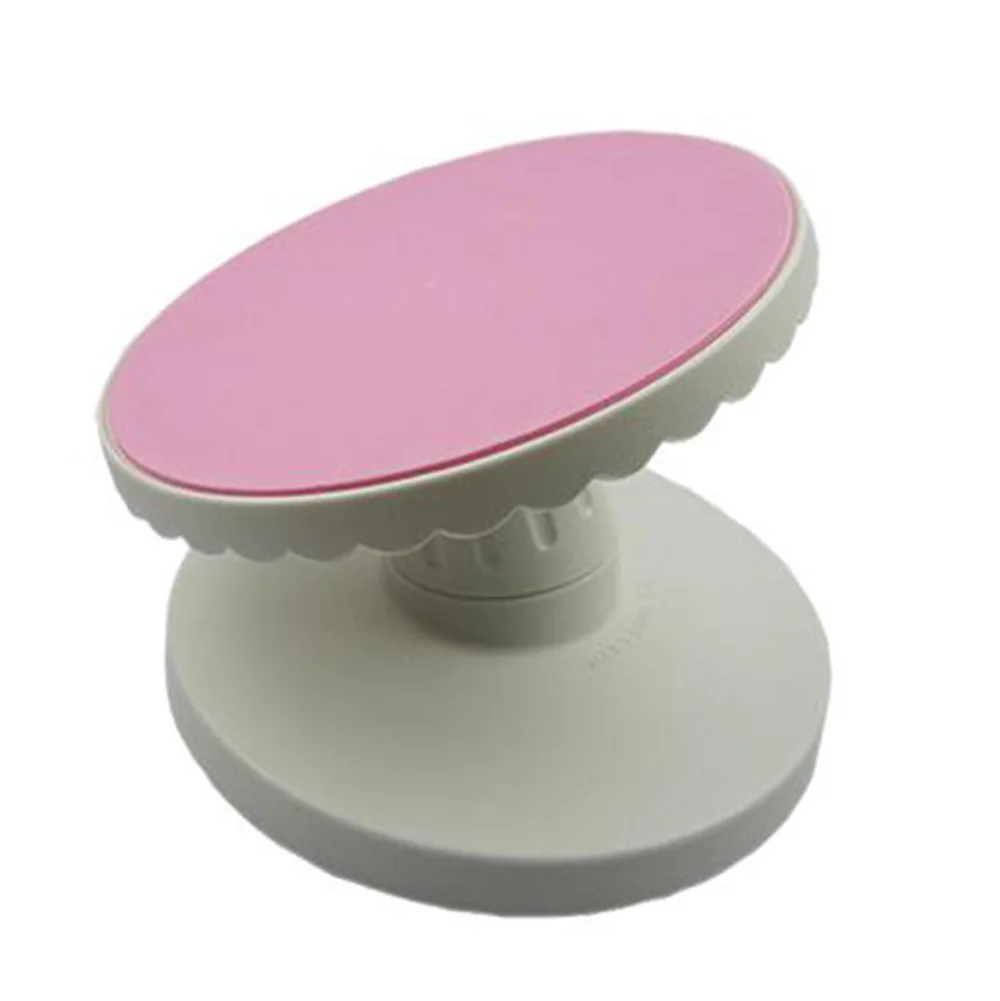 Вращающаяся подставка для торта вращающаяся на 360 Градусов Подставка пирожных