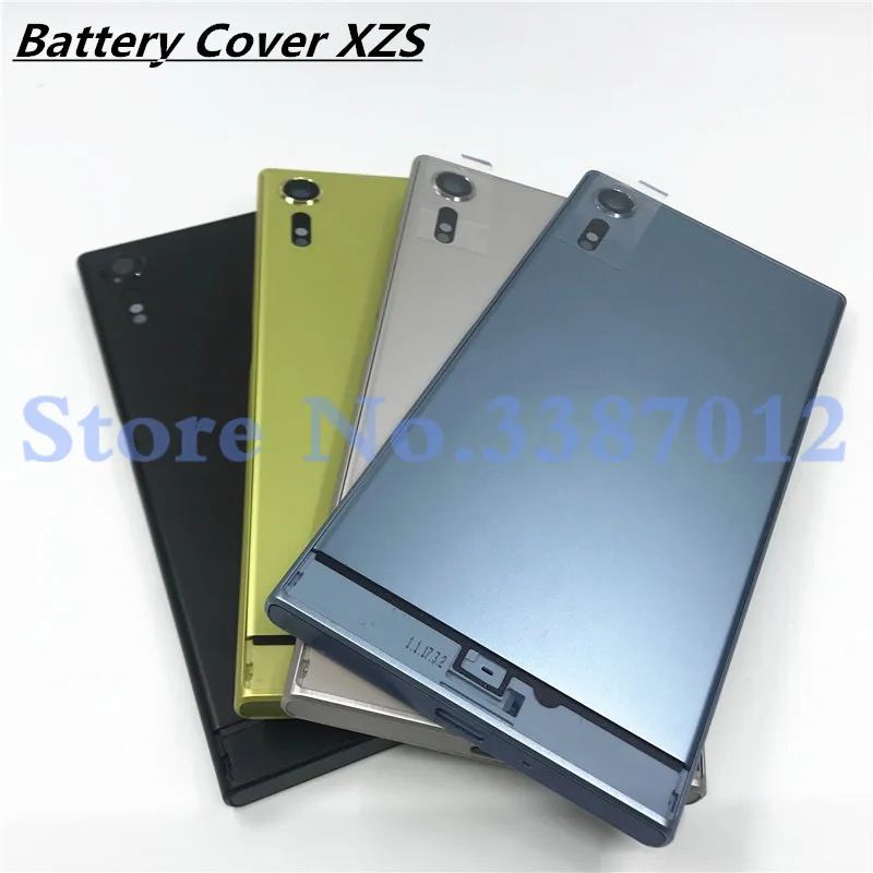 Original For Sony Xperia XZS G8231 G8232 Back Battery Cover Rear Door Housing Case With Camera Lens And Logo
