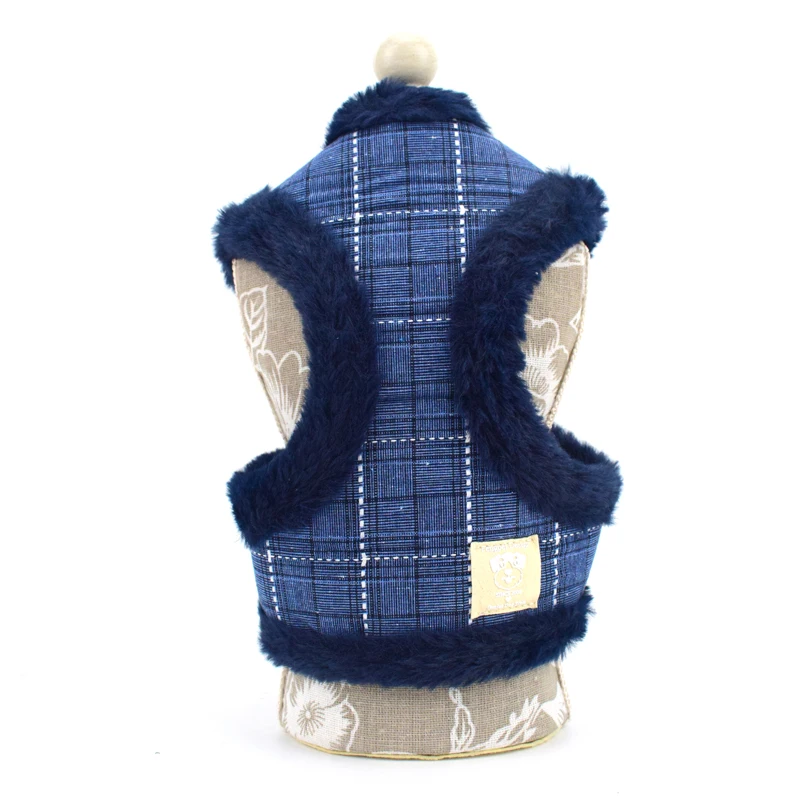 Зимний Теплый Женский поводок для собак толстый искусственный мех женский жилет