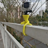 flexible octopus mini camera tripod mount phone stick for gopro hero5 4 3 session xiaomi yi sjcam for iphone7 6s smartphone 5