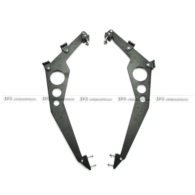 Автомобильный стиль углеродное волокно RSW задний спойлер глянцевое крыло