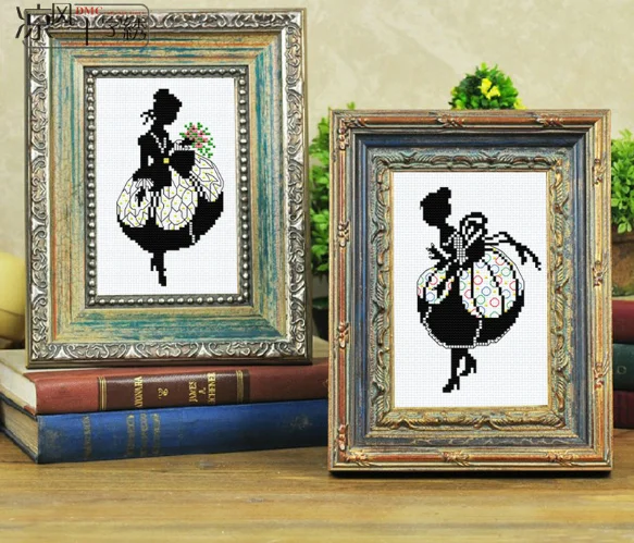 Набор для вышивки крестиком девочек хлопковый набор рукоделия из 14 каратного