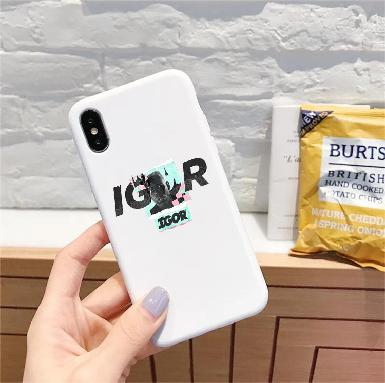 Tyler, The Creator- IGOR Colored soft silicone phone case for iphone 6 6s 6plus 7 7plus 8 8plus XR XS XSMAX 11 pro