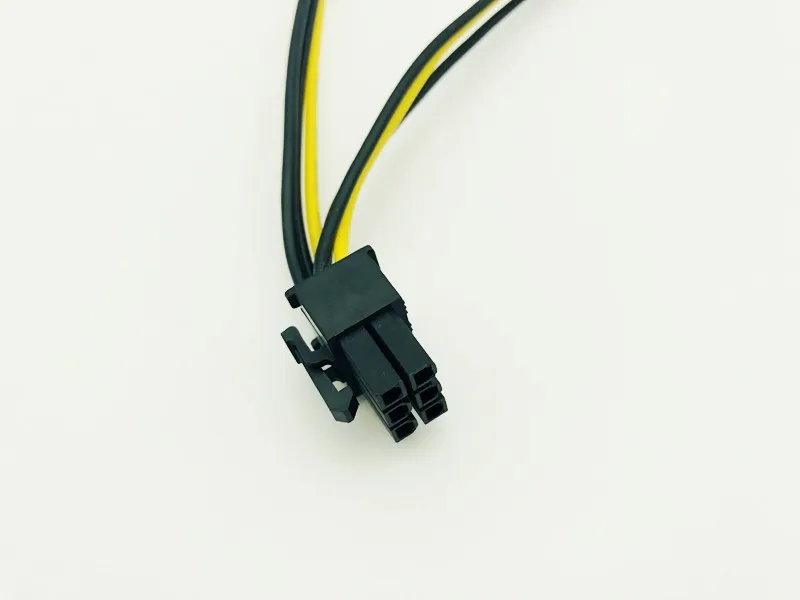 Видеокарта с двойным 15 контактным разъемом SATA папа к 6 контактному PCI E PCIe Express