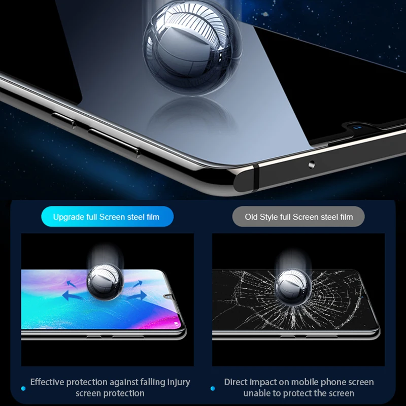 Закаленное стекло HUKU для Huawei P30 P20 lite Pro P10 Plus Nova 3 3i 3e 4 4e Защита экрана стеклянная