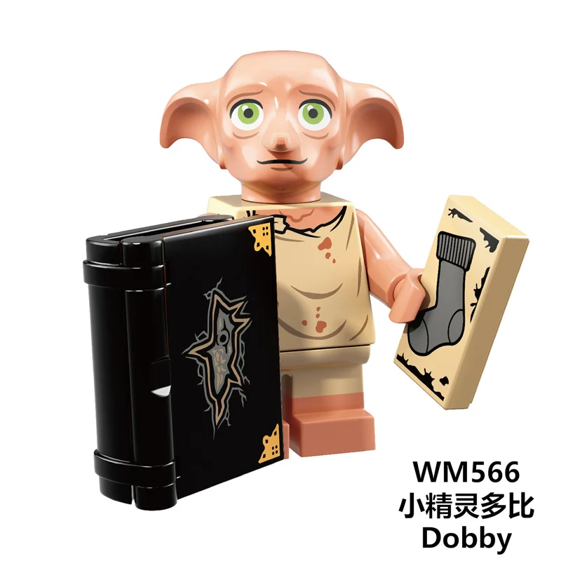 WM566 Dobby Luna Longbottom Трелони Диггори Дин Томас серия Harry Potters строительные блоки Подарочные игрушки WM566 - Цвет: WM566
