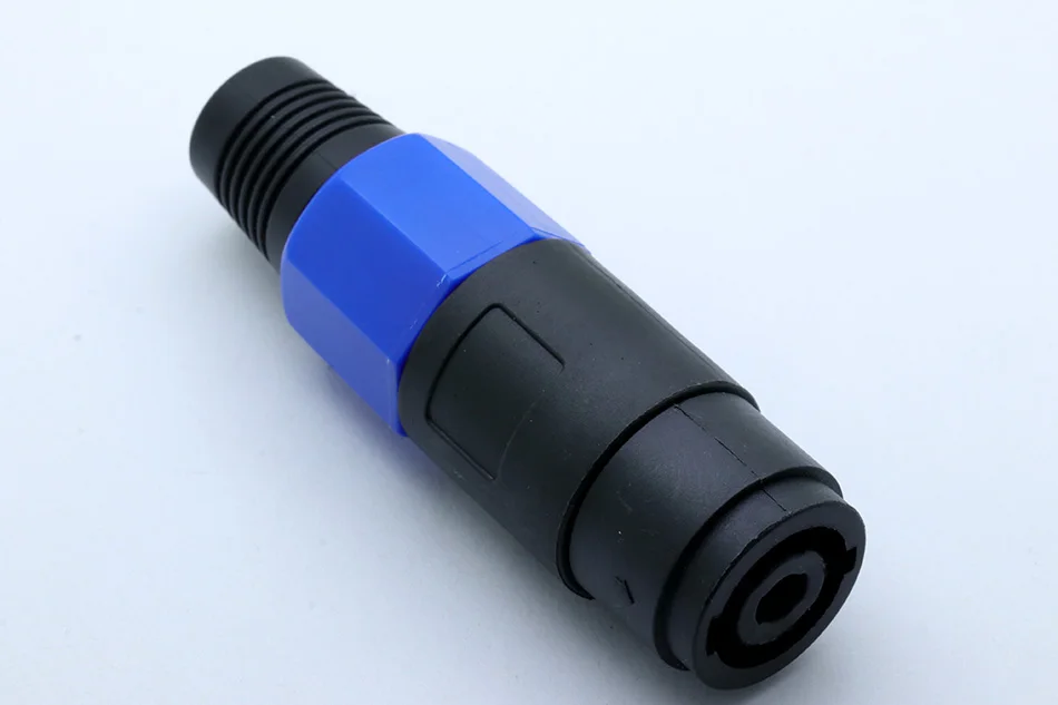 1 шт. Speakon 4Pin блокировки Amp Динамик разъем адаптера припоя длинный хвост Профессиональный XLR Сделано в Китае 4-полюсный аудио кабель Разъем «мама»