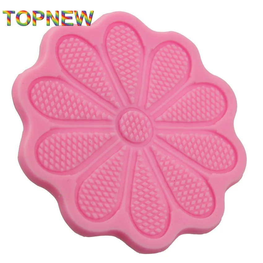 Виде незаполненного круга цветы кружевная отделка торт для украшения печенья