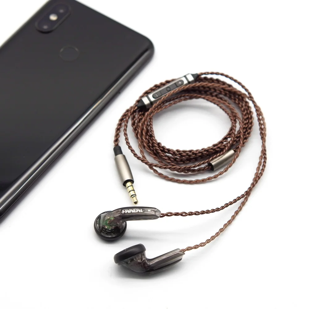 Наушники FAAEAL Iris 2 0 32 Ом Hi Fi наушники с микрофоном DJ стереонаушники для