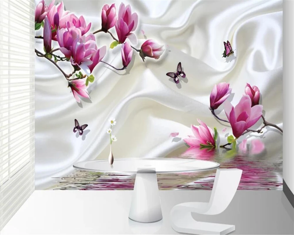 3D фотообои beibehang настенные минималистичные обои современный романтический диван
