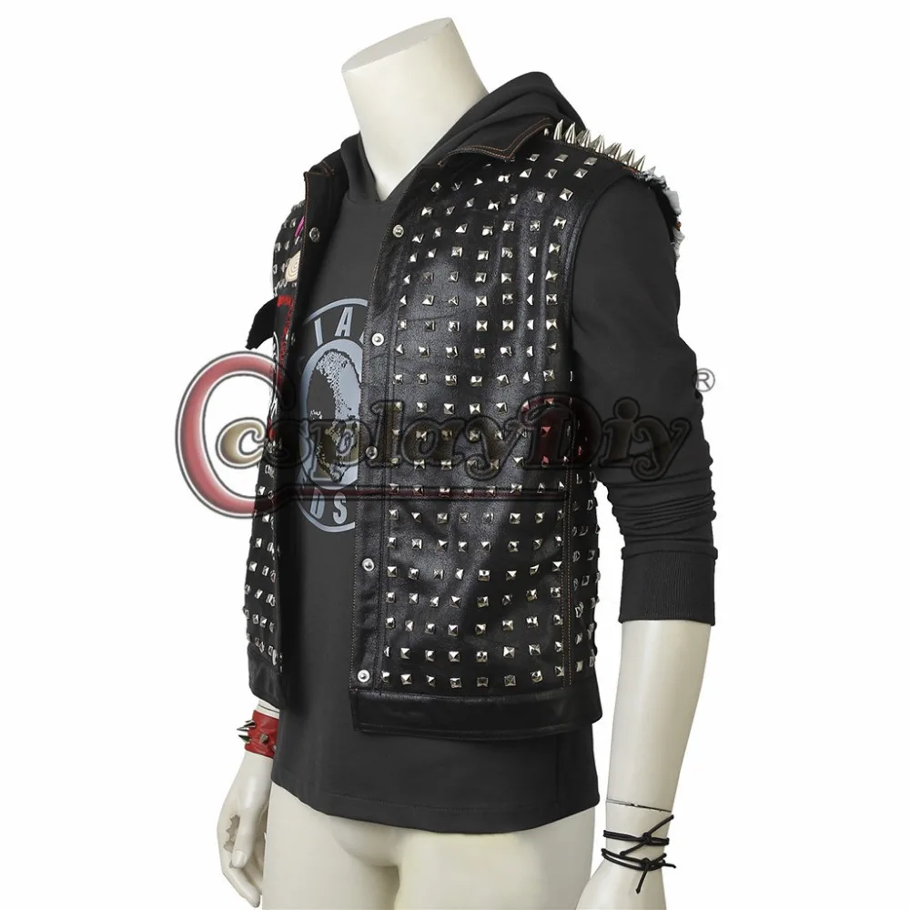 Косплей Diy Watch dogs 2 гаечный ключ косплей костюм для взрослых мужчин хэллоуин