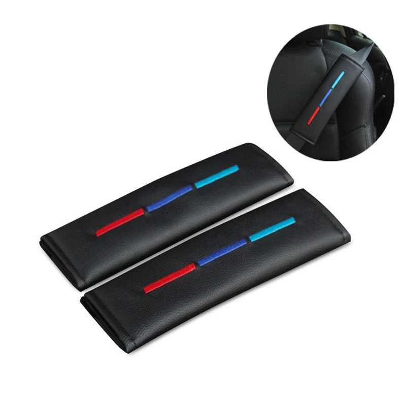 2X кожа Стиль грузовик Накладка для ремня безопасности автомобиля плечевыми