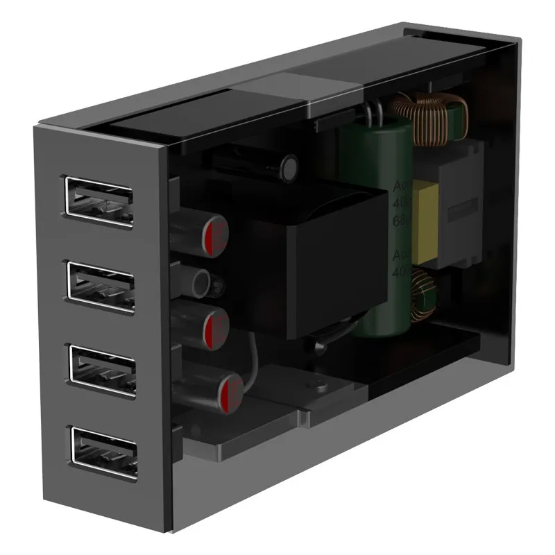 ORICO USB зарядное устройство 5 В 6,8 А Макс 34 Вт 5 портов USB Универсальное зарядное устройство для телефона samsung LG Xiaomi iPhone дорожное зарядное устройство s