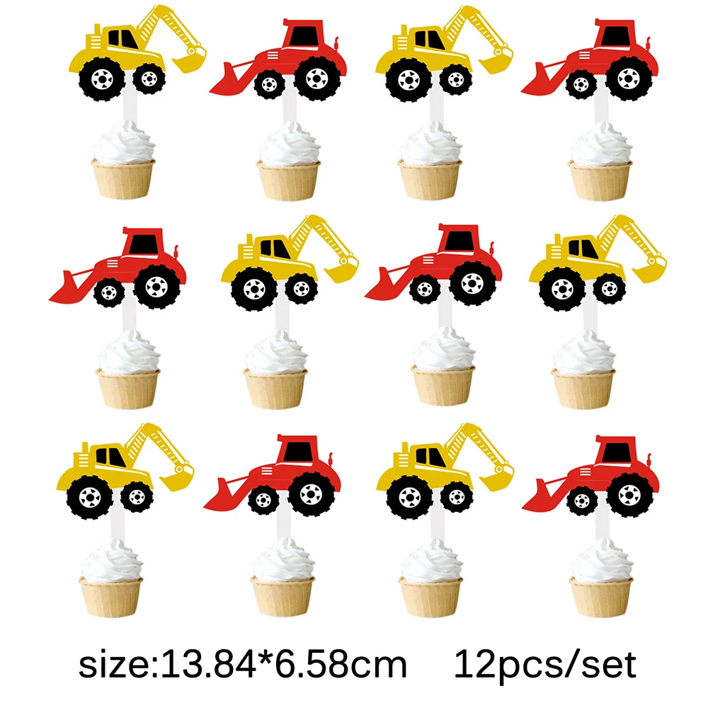 10 шт. экскаватор воздушных шаров из латекса торт фигурки жениха и невесты