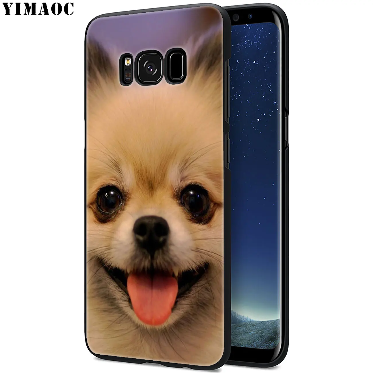 Мягкий силиконовый чехол для телефона YIMAOC Pomeranian dog dogs Samsung Galaxy A6 A9 A8 A7 2018 A3 A5 2016 2017