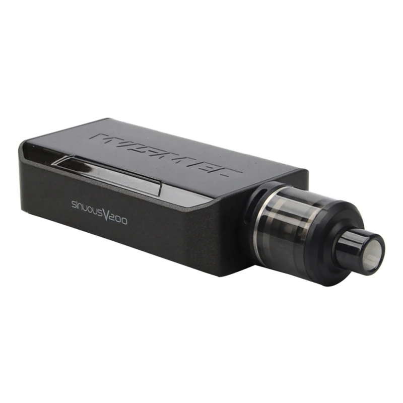 Original Wismec Sinuous V200 Kit&amp200W TC Box Mod 3ml Amor NSE Tank WS-M WL04 MTL Coil Fit 18650 Battery E-Cig Vapor | Электроника