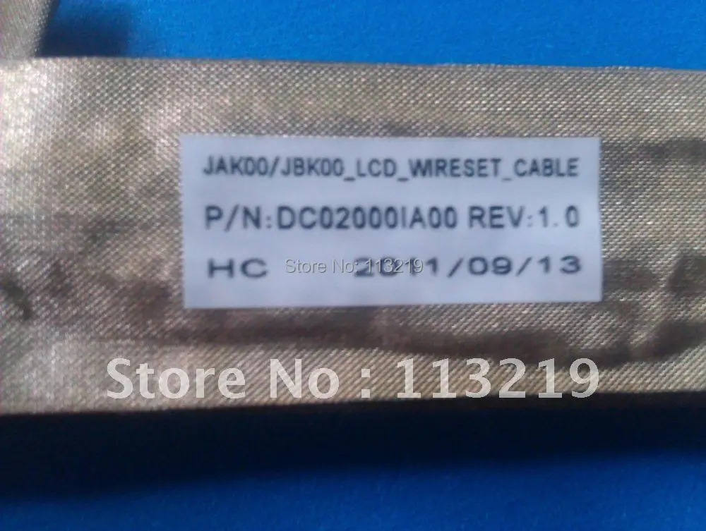 Новый ЖК кабель для ноутбука Hp Dv7 1000 P/n: DC02000IA00|lcd cable|laptop cablecables for laptop |