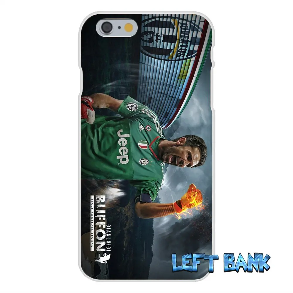 Мягкий силиконовый прозрачный чехол из ТПУ для iPhone 4 4S 5 5S 5C SE 6 6S 7 Plus Gianluigi Buffon |
