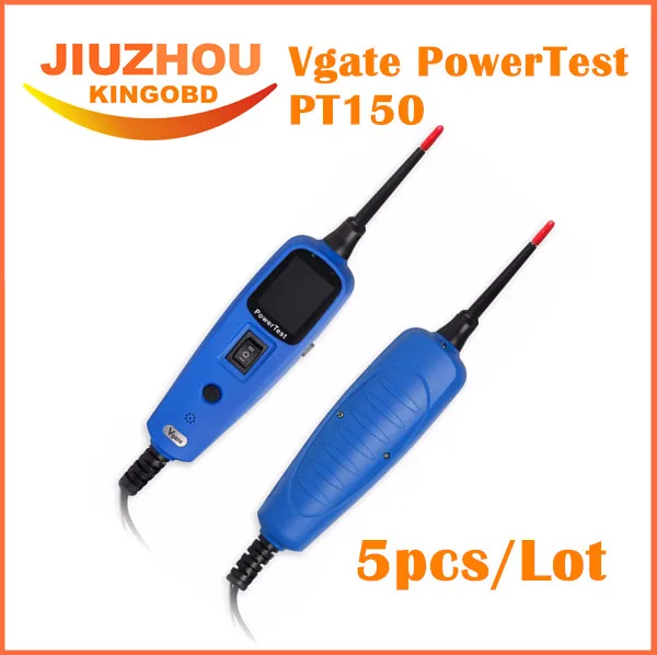 5 шт. DHL Бесплатно Оригинальный Power Scan Vgate PT150 Электрическая Система Тестер Легко