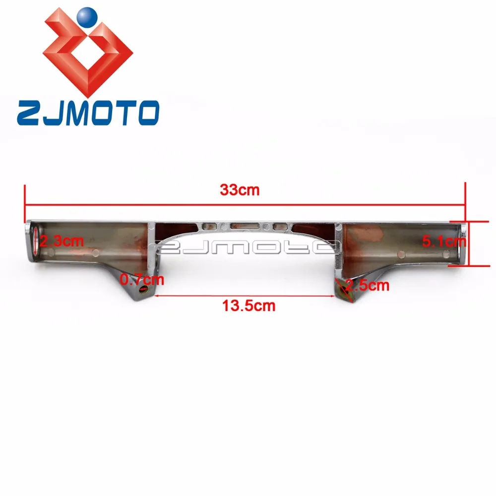 Серебряный задний свет сигнал поворота светильник Бар держатель для Harley Electra Road
