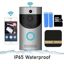 Видеозвонок дверной водонепроницаемый с поддержкой Wi Fi 720P 8 24