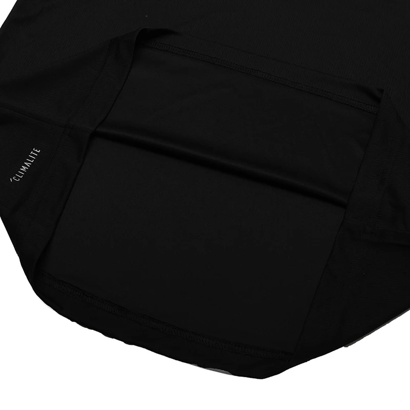 Новое поступление Adidas D2M 3S Polo Для мужчин поло из чистого полиэстера с коротким рукавом спортивный костюм