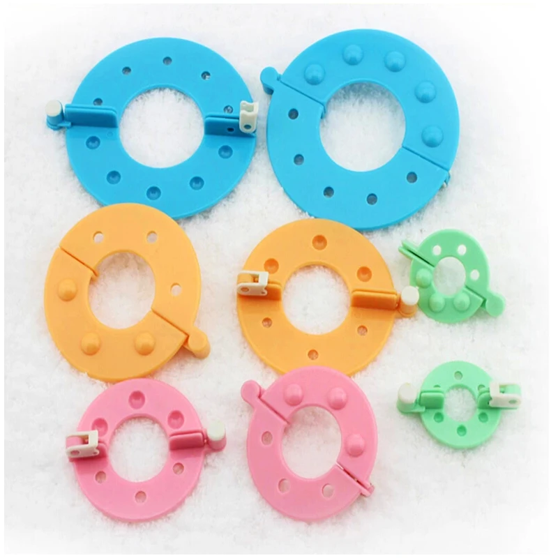 8 шт. 4 размера шерстяными помпончиками на чайник вязаный инструменты пряжа