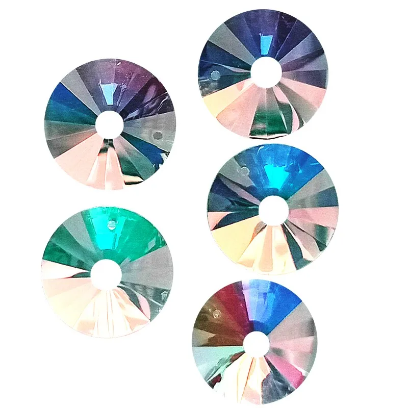 Круглая Люстра 40 шт. 30 мм|crystal prisms|chandelier crystalcrystal chandelier crystals |