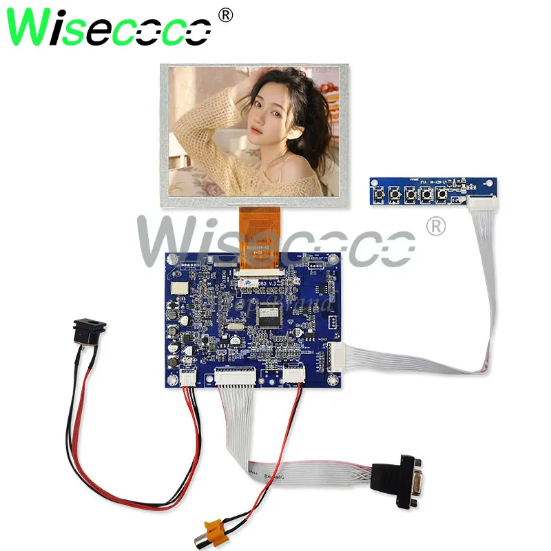 VGA AV плата контроллера 5 дюймовый ЖК экран 640x480 ZJ050NA 08C|ЖК-экраны и панели для