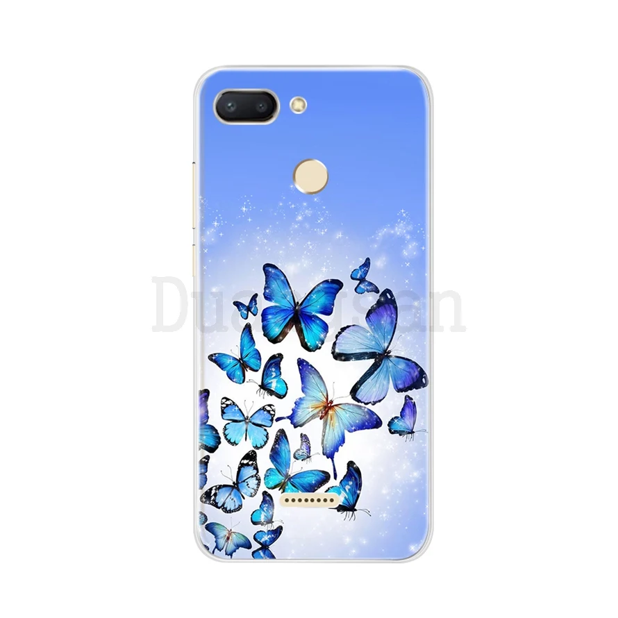 Cool Design Case For Xiaomi Redmi 6 marble silicon Soft TPU Back Cover Coupe Redmi6 On Funda Phone shell | Мобильные телефоны и