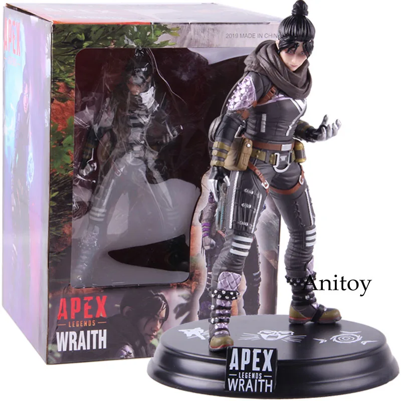 B with retail box Apex Legends Bloodhound/Wraith фигурка Горячая игра Apex Legends ПВХ Коллекция Модель игрушки подарок на день рождения - Цвет: B with retail box