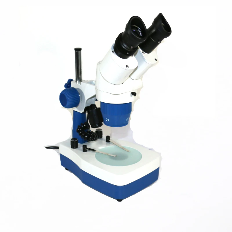 

20-40X Industry Binocular Stereo Microscope with Up and down led lamp for PCB Soldering Phone Repair