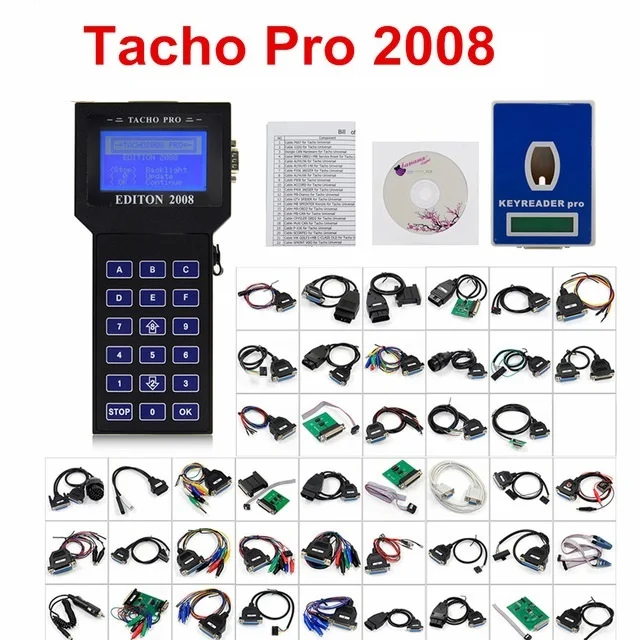 Диагностический инструмент км для коррекции пробега тахометр Pro 2008