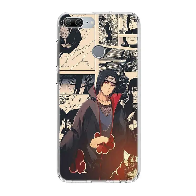 Аниме Uchiha Наруто силиконовый настраиваемый чехол для телефона huawei Honor 8A 8S 7S 6X7X8X7 8