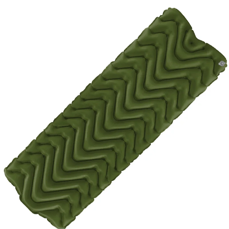 M Type Green 460g Ультралегкая наружная надувная подушка, коврик для сна, коврик для кемпинга, матрас для кемпинга, туризма, туристический матрас - Цвет: M Type Green 460g
