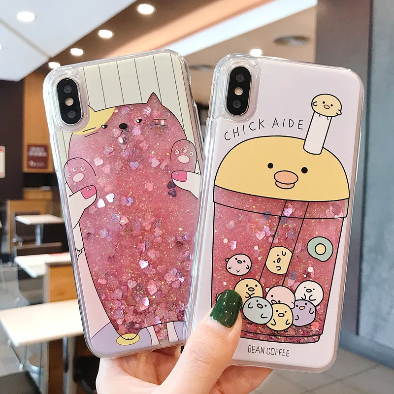 With Video Hot Cartoon Animals Luxury Case For iPhone X 8 8Plus 7 7Plus 6 6Plus 6sPlus 6s Plus Cover Cases |
