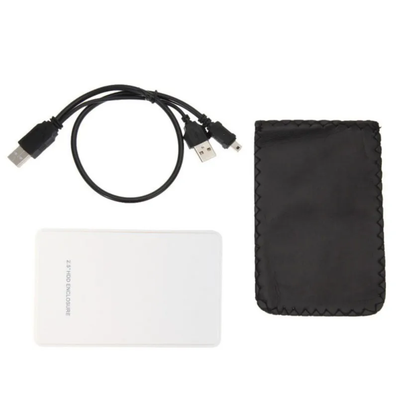 Новый внешний корпус жесткого диска USB 2 0 в IDE HDD 500 Гб портативный чехол для ПК