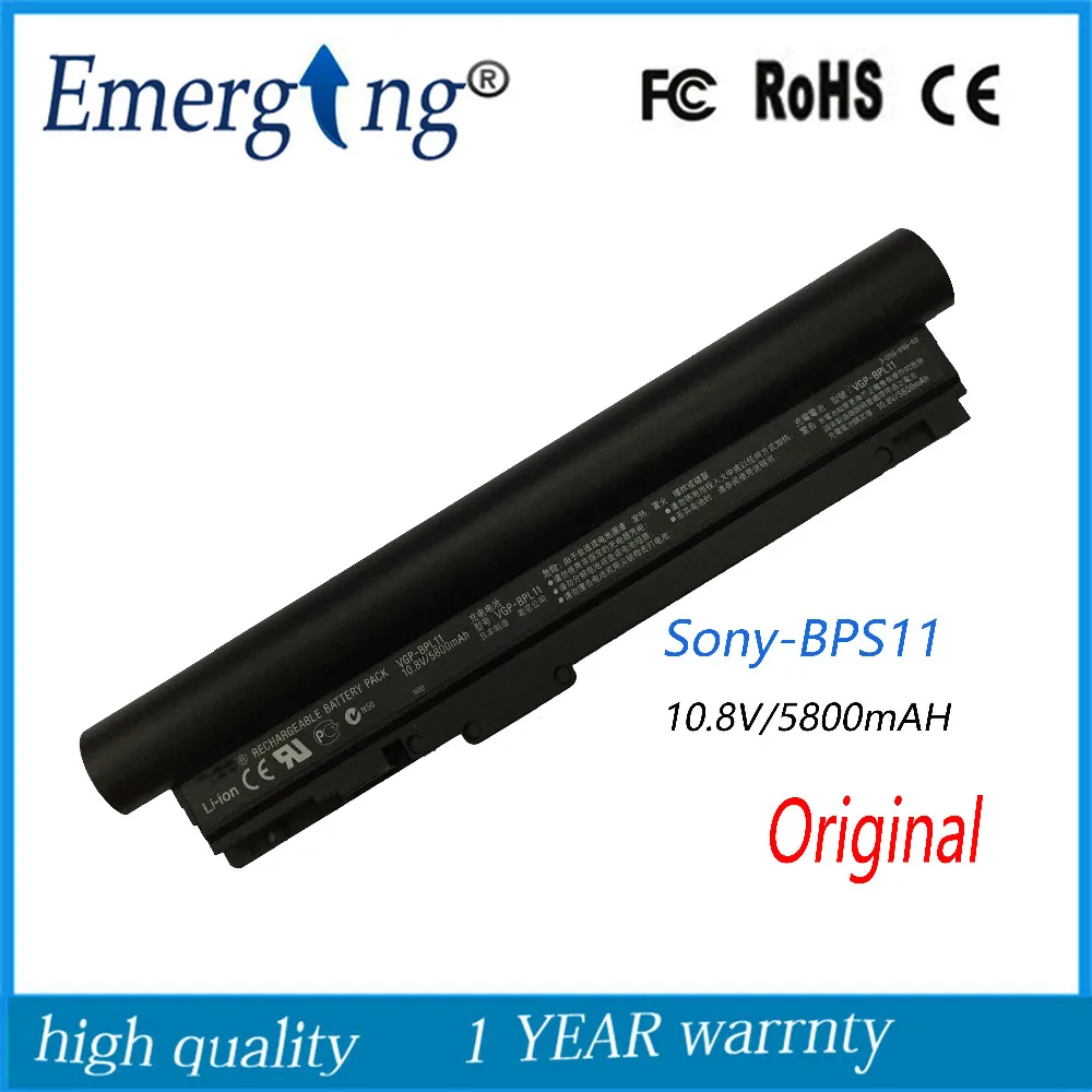 

10.8V Original New Japanese Cell Laptop Battery for SONY VGP-BPX11 BPL11 BPS11 VGN-TZ